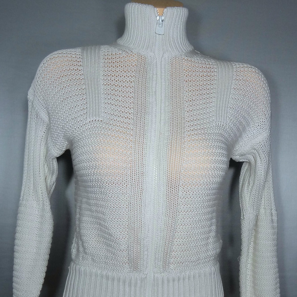 armani exchange white sweater
